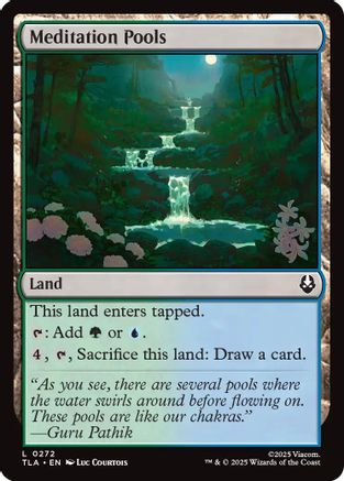 Meditation Pools  [Foil]  (TLA-272) - [Avatar: The Last Airbender] - Trinity Hobby