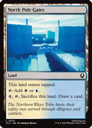 North Pole Gates  [Foil]  (TLA-274) - [Avatar: The Last Airbender] - Trinity Hobby