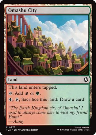 Omashu City  [Foil]  (TLA-275) - [Avatar: The Last Airbender] - Trinity Hobby