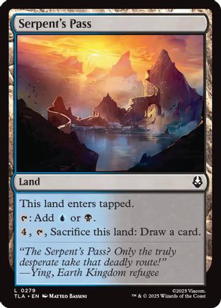 Serpent's Pass  [Foil]  (TLA-279) - [Avatar: The Last Airbender] - Trinity Hobby