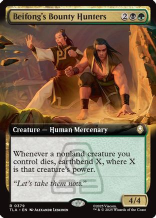 Beifong's Bounty Hunters (Extended Art)  (TLA-379) - [Avatar: The Last Airbender] - Trinity Hobby