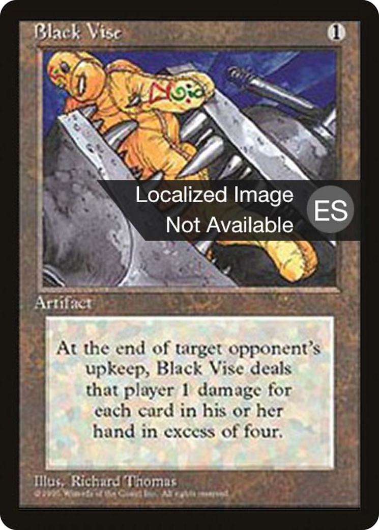 Black Vise [Fourth Edition (Foreign Black Border)] - Trinity Hobby