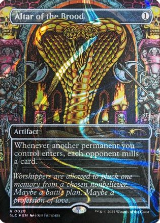 Altar of the Brood (Halo Foil)  [Foil]  (SLC-028) - [Secret Lair Countdown Kit] - Trinity Hobby