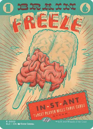 Brain Freeze  [Foil]  (SLC-002) - [Secret Lair Countdown Kit] - Trinity Hobby