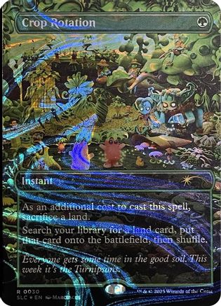 Crop Rotation (Halo Foil)  [Foil]  (SLC-030) - [Secret Lair Countdown Kit] - Trinity Hobby