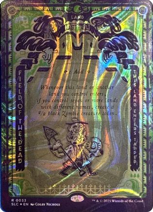 Field of the Dead (Halo Foil)  [Foil]  (SLC-033) - [Secret Lair Countdown Kit] - Trinity Hobby