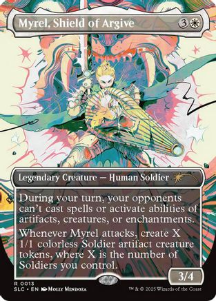 Myrel, Shield of Argive  [Foil]  (SLC-013) - [Secret Lair Countdown Kit] - Trinity Hobby