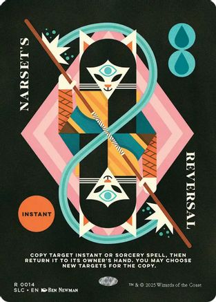 Narset's Reversal  [Foil]  (SLC-014) - [Secret Lair Countdown Kit] - Trinity Hobby
