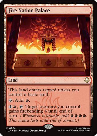 Fire Nation Palace  (TLA-268) - [Avatar: The Last Airbender] - Trinity Hobby