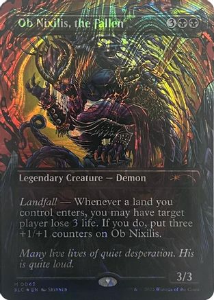Ob Nixilis, the Fallen (Halo Foil)  [Foil]  (SLC-042) - [Secret Lair Countdown Kit] - Trinity Hobby