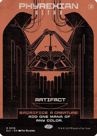 Phyrexian Altar  (SLC-016) - [Secret Lair Countdown Kit] - Trinity Hobby