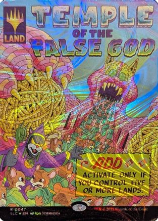 Temple of the False God (Halo Foil)  [Foil]  (SLC-047) - [Secret Lair Countdown Kit] - Trinity Hobby