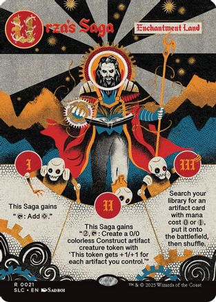 Urza's Saga  (SLC-021) - [Secret Lair Countdown Kit] - Trinity Hobby