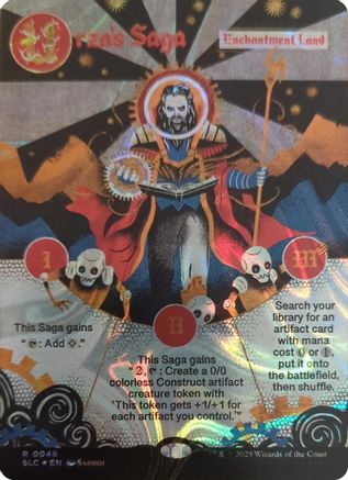 Urza's Saga (Halo Foil)  [Foil]  (SLC-048) - [Secret Lair Countdown Kit] - Trinity Hobby