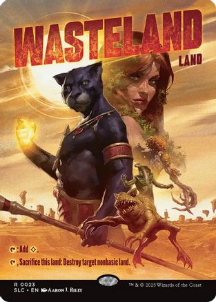 Wasteland  (SLC-023) - [Secret Lair Countdown Kit] - Trinity Hobby