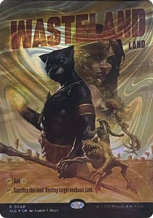 Wasteland (Halo Foil)  [Foil]  (SLC-050) - [Secret Lair Countdown Kit] - Trinity Hobby