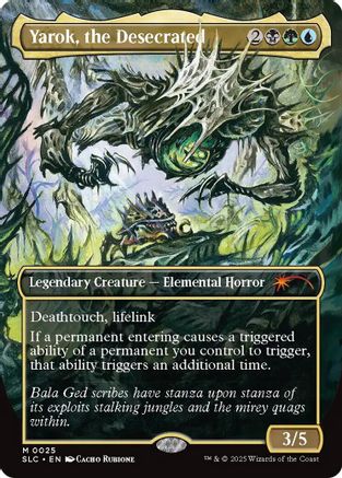 Yarok, the Desecrated  [Foil]  (SLC-025) - [Secret Lair Countdown Kit] - Trinity Hobby
