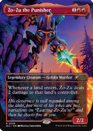 Zo-Zu the Punisher  [Foil]  (SLC-026) - [Secret Lair Countdown Kit] - Trinity Hobby