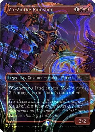 Zo-Zu the Punisher (Halo Foil)  [Foil]  (SLC-053) - [Secret Lair Countdown Kit] - Trinity Hobby