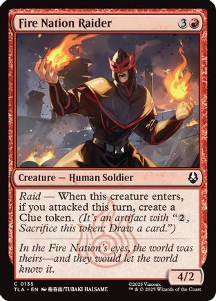 Fire Nation Raider  (TLA-135) - [Avatar: The Last Airbender]