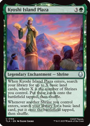Kyoshi Island Plaza  [Foil]  (TLA-184) - [Avatar: The Last Airbender] - Trinity Hobby