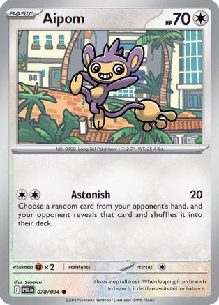 Aipom - (078) [ME02 Phantasmal Flames] - Trinity Hobby