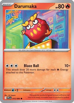 Darumaka - (015) Reverse Holofoil [ME02 Phantasmal Flames] - Trinity Hobby