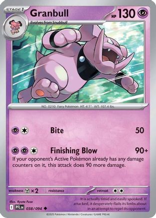Granbull - (038) [ME02 Phantasmal Flames] - Trinity Hobby