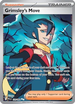 Grimsley's Move - (120/094) Holofoil [ME02 Phantasmal Flames] - Trinity Hobby