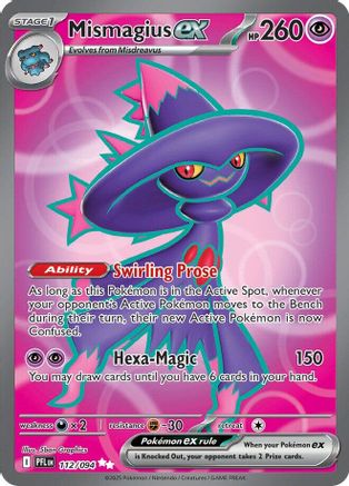 Mismagius ex - (112/094) Holofoil [ME02 Phantasmal Flames] - Trinity Hobby