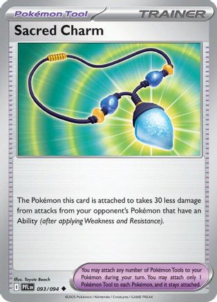 Sacred Charm - (093/094) Reverse Holofoil [ME02 Phantasmal Flames] - Trinity Hobby