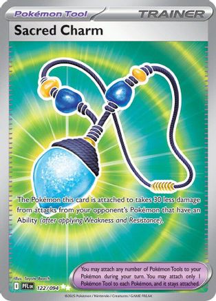 Sacred Charm - (122/094) Holofoil [ME02 Phantasmal Flames] - Trinity Hobby