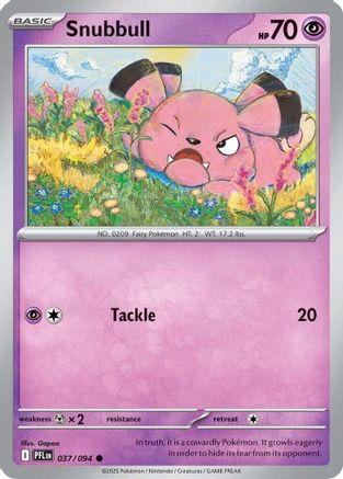 Snubbull - (037) [ME02 Phantasmal Flames] - Trinity Hobby