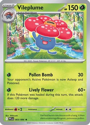Vileplume - (003) [ME02 Phantasmal Flames] - Trinity Hobby