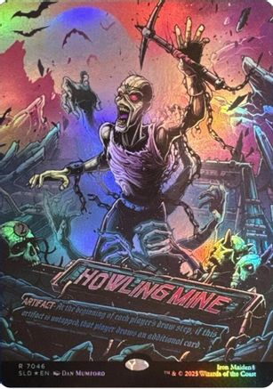 Howling Mine (7046) (Rainbow Foil)  [Foil]  (SLD-7046) - [Secret Lair Drop Series] - Trinity Hobby