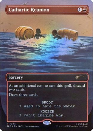 Cathartic Reunion (7045) (Rainbow Foil)  [Foil]  (SLD-7045) - [Secret Lair Drop Series] - Trinity Hobby