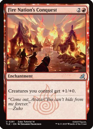 Fire Nation's Conquest (0281)  (TLE-281) - [Avatar: The Last Airbender: Eternal-Legal] - Trinity Hobby
