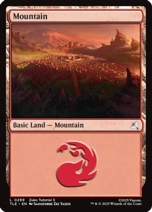 Mountain (0289)  (TLE-289) - [Avatar: The Last Airbender: Eternal-Legal] - Trinity Hobby