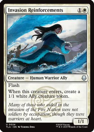 Invasion Reinforcements  [Foil]  (TLA-024) - [Avatar: The Last Airbender] - Trinity Hobby