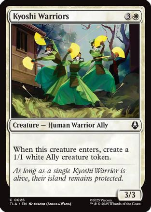 Kyoshi Warriors  [Foil]  (TLA-026) - [Avatar: The Last Airbender] - Trinity Hobby
