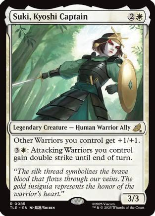 Suki, Kyoshi Captain  (TLE-085) - [Avatar: The Last Airbender: Eternal-Legal] - Trinity Hobby