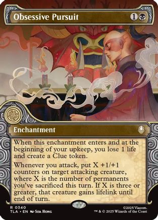 Obsessive Pursuit (Showcase)  [Foil]  (TLA-340) - [Avatar: The Last Airbender] - Trinity Hobby