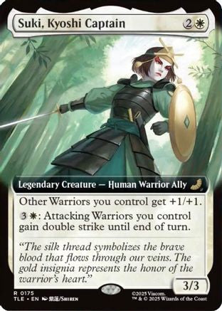 Suki, Kyoshi Captain (Extended Art)  (TLE-175) - [Avatar: The Last Airbender: Eternal-Legal] - Trinity Hobby