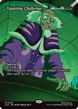 Taunting Challenge (Borderless)  (TLE-046) - [Avatar: The Last Airbender: Eternal-Legal] - Trinity Hobby