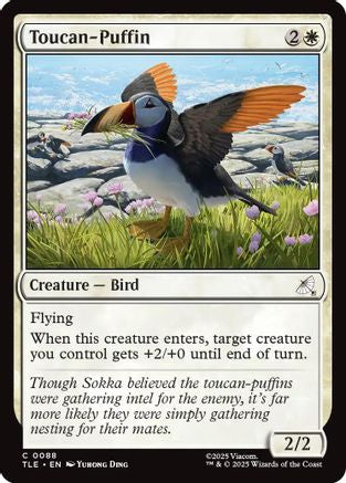 Toucan-Puffin  [Foil]  (TLE-088) - [Avatar: The Last Airbender: Eternal-Legal] - Trinity Hobby