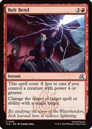 Bolt Bend  [Foil]  (TLE-163) - [Avatar: The Last Airbender: Eternal-Legal] - Trinity Hobby