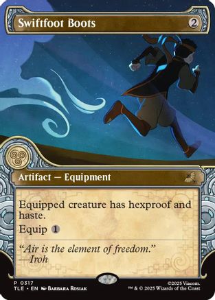 Swiftfoot Boots (Showcase)  (TLE-317) - [Avatar: The Last Airbender: Eternal-Legal] - Trinity Hobby