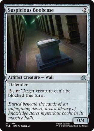 Suspicious Bookcase  (TLE-170) - [Avatar: The Last Airbender: Eternal-Legal] - Trinity Hobby