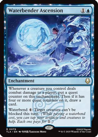 Waterbender Ascension  [Foil]  (TLA-079) - [Avatar: The Last Airbender] - Trinity Hobby