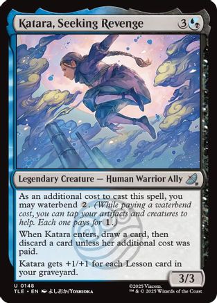 Katara, Seeking Revenge  [Foil]  (TLE-148) - [Avatar: The Last Airbender: Eternal-Legal] - Trinity Hobby